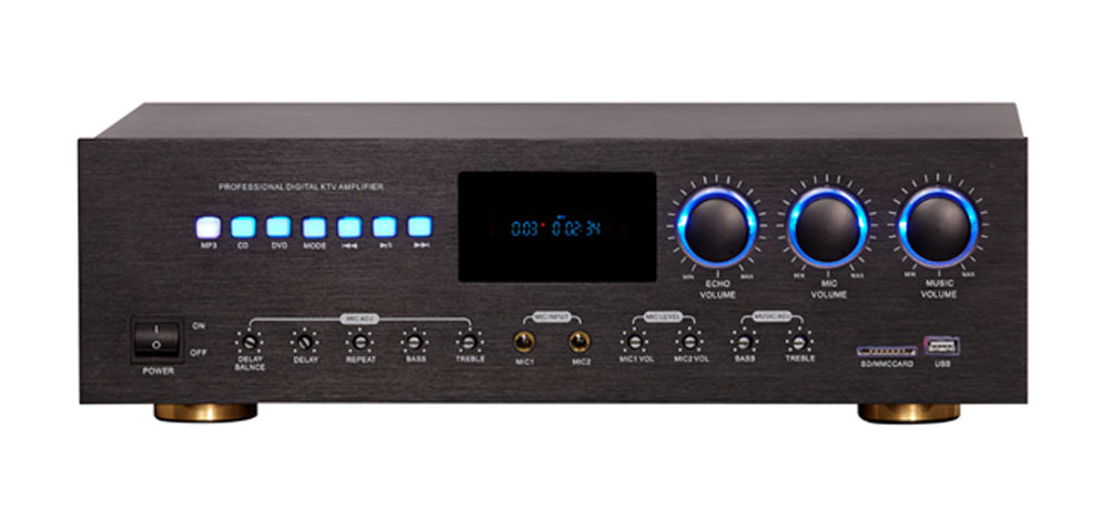 二通道合並功放